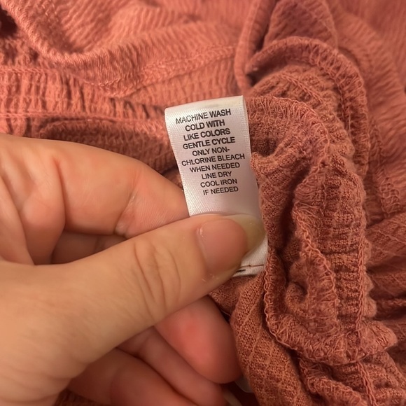 𝅺est 1946 Pink Boho Top Size XL - Picture 7 of 7